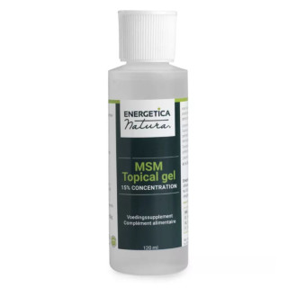 MSM Topical Gel Energetica Natura - Confort articulaire & musculaire - 120ml