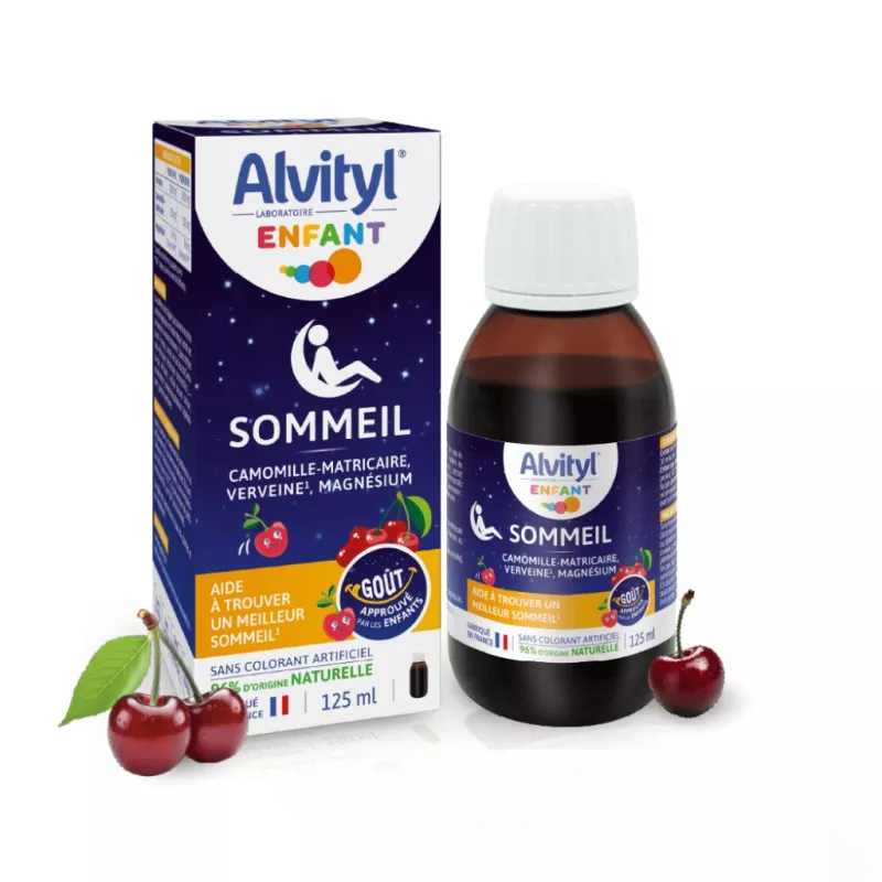 Sirop sommeil enfant Alvityl - Troubles du sommeil dès 3 ans - 150ml