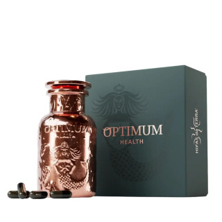 Optimum Nutricosmétique Hifas da Terra - Beauté peau & cheveux, stress & vitalité - 60 gélules