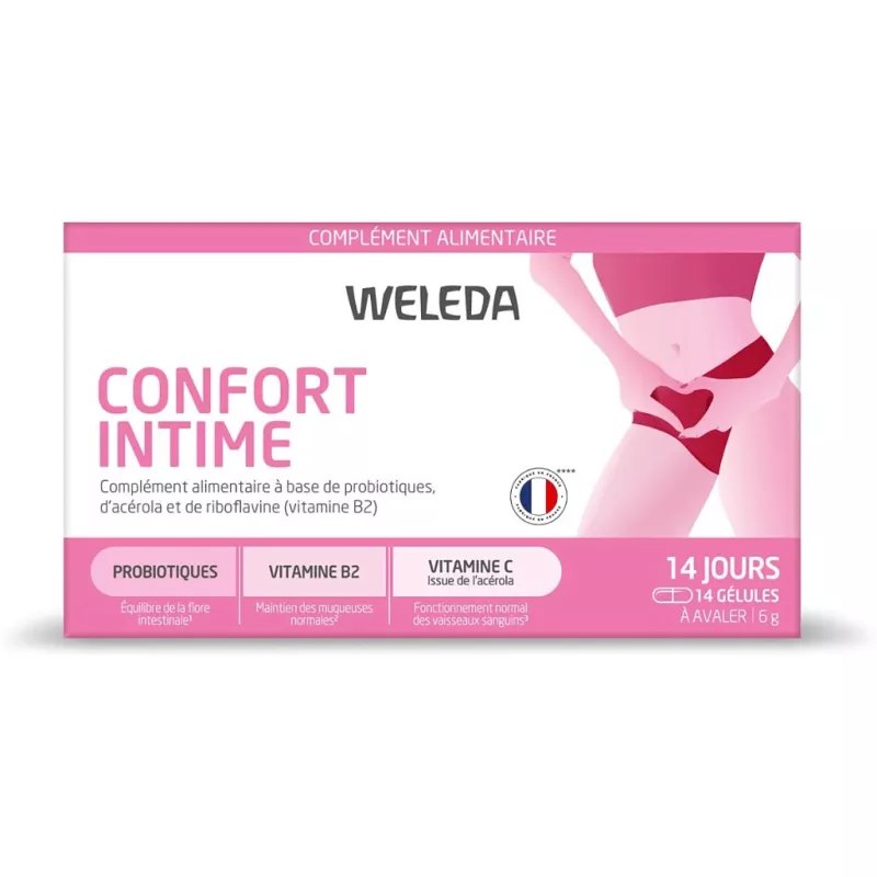 Confort Intime Weleda - Équilibre de la flore intime - 14 gélules