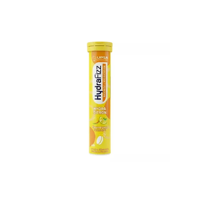 HydraFizz Citron X16CP - Électrolytes & Vitamines Effervescents