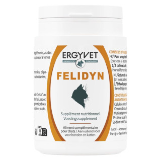 Felidyn chat Ergyvet Nutergia - Vitalité & soutien nutritionnel - Pot 55g