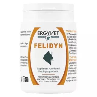 Felidyn chat Ergyvet Nutergia - Vitalité & soutien nutritionnel - Pot 55g