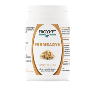 Permeadyn chien & chat Ergyvet Nutergia - Confort digestif & transit - Pot 70g