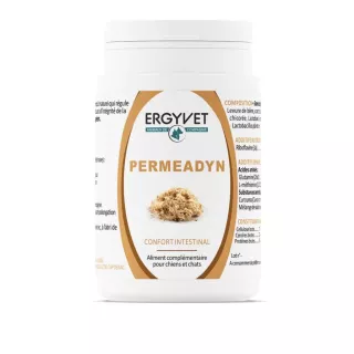 Permeadyn chien & chat Ergyvet Nutergia - Confort digestif & transit - Pot 70g