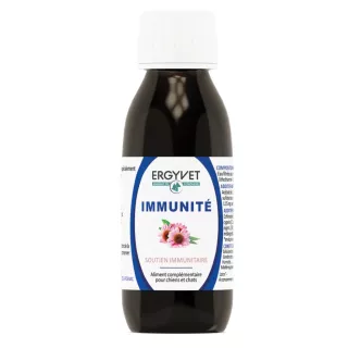 Immunité chien & chat Ergyvet Nutergia - Défenses naturelles - Flacon 100ml