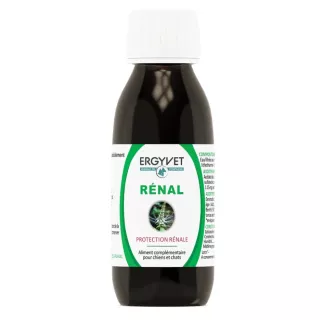 Rénal chien & chat Ergyvet Nutergia - Fonction rénale et urinaire - Flacon 100ml