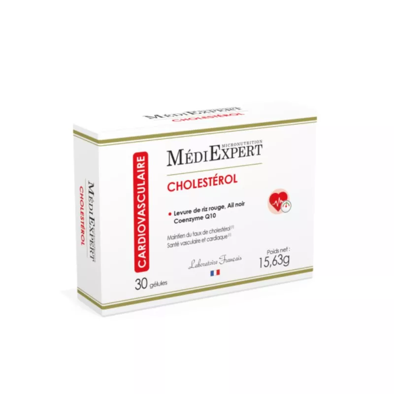 Cholestérol MédiExpert - Équilibre lipidique - 30 gélules