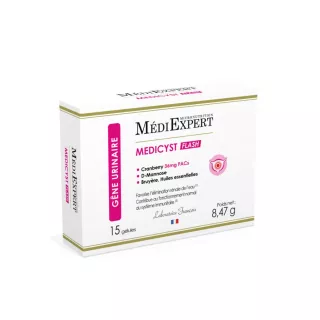 Medicyst Flash MédiExpert - Confort urinaire - 15 gélules