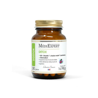 Détox Bio MédiExpert - Fonction hépatique - 30 gélules