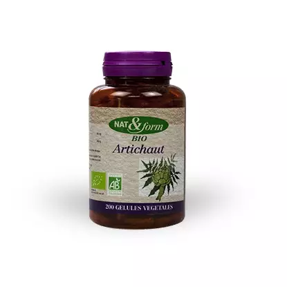 Nat et Form Artichaut Bio 200 Gél