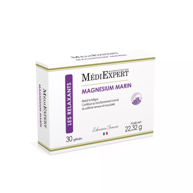 Magnésium Marin MédiExpert - Vitalité & équilibre nerveux - 60 gélules