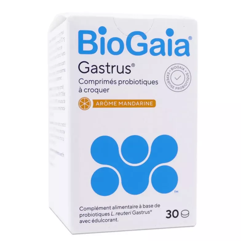BioGaia Gastrus PediAct - Probiotiques - 30 comprimés à croquer