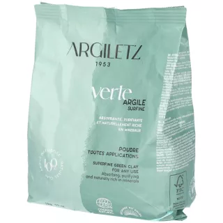 Argile Verte Surfine Argiletz - 1kg | Purifiante & Naturelle