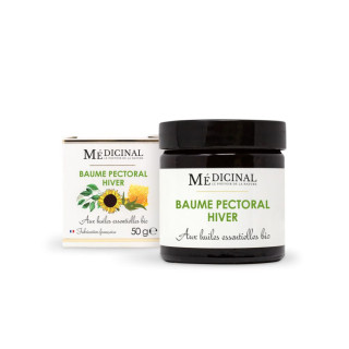 Baume de massage pectoral hiver MédiExpert - Confort respiratoire - 50g