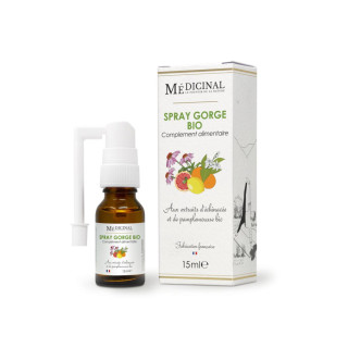 Spray gorge Bio MédiExpert - Confort de la gorge - 15ml