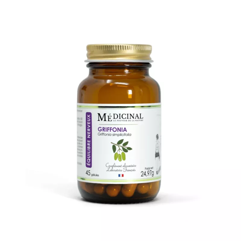 Griffonia MédiExpert - Fatigue mentale ou émotionnelle - 45 gélules
