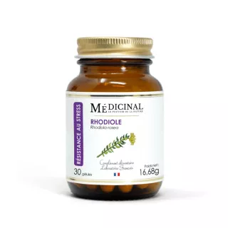 Rhodiole MédiExpert - Stress passager & bien-être mental - 30 gélules