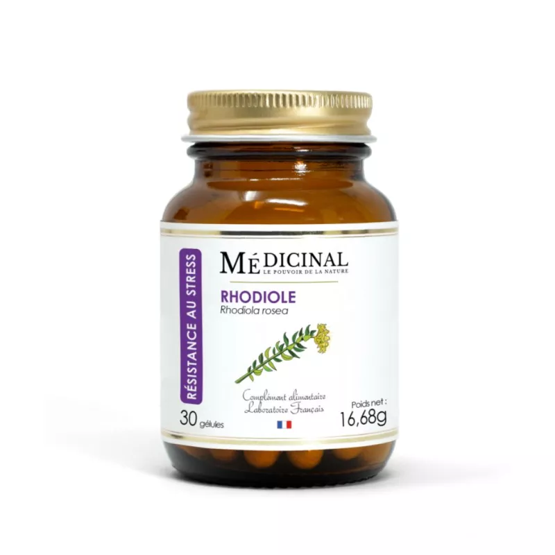 Rhodiole MédiExpert - Stress passager & bien-être mental - 30 gélules