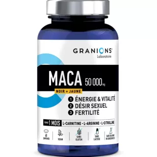 Maca 50 000mg Granions - Vitalité physique et mentale - 60 comprimés