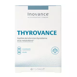 Thyrovance Inovance - Fonction thyroïdienne & métabolisme énergétique - 30 comprimés
