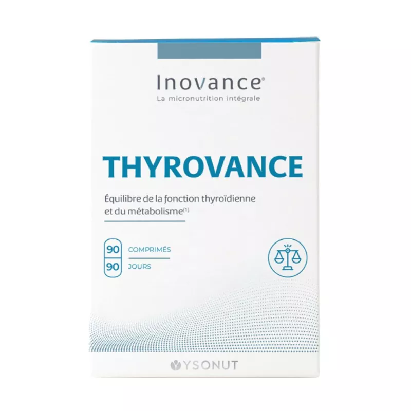Thyrovance Inovance - Fonction thyroïdienne & métabolisme énergétique - 90 comprimés
