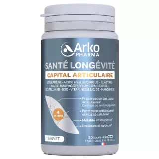 Capital articulaire Santé Longévité Arkopharma - 60 gélules