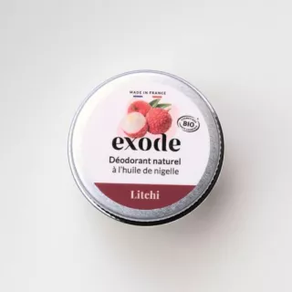 Déodorant Baume Vanille Exode - Naturel Bio 10g - Voyage & Sensible