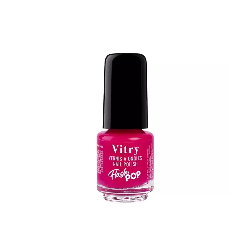 Vernis à ongles Vitry Rose 4ml - Finition brillante et pro