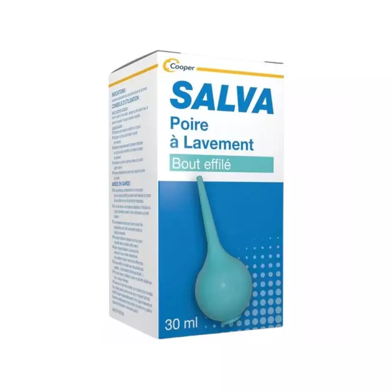 Cooper Salva Poire à lavement auriculaire bout effilé - 30ml