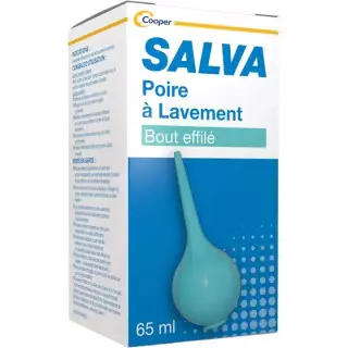 Cooper Salva Poire à lavement effilée - 65ml