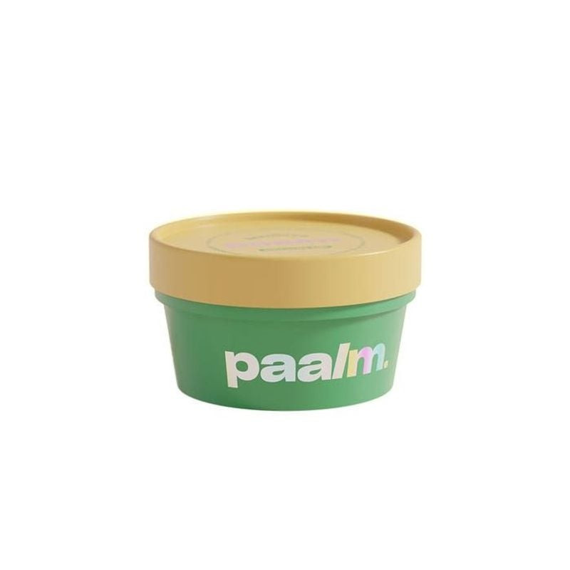 Packshot du Baume Déodorant Fondant Brazilove de PAALM COSMETICS, mettant en valeur les ingrédients 