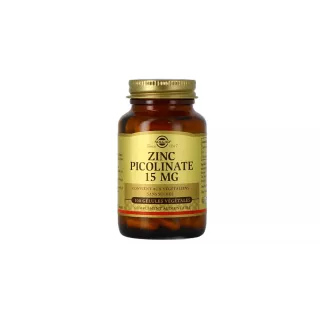 Solgar Zinc Picolinate 15mg - 100 gélules