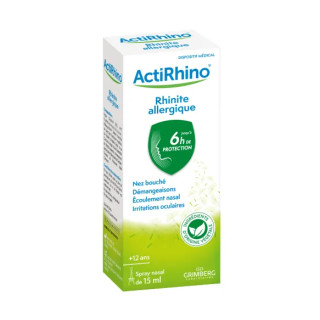 ActiRhino Grimberg : soulagement rhinite allergique, spray nasal 15ml