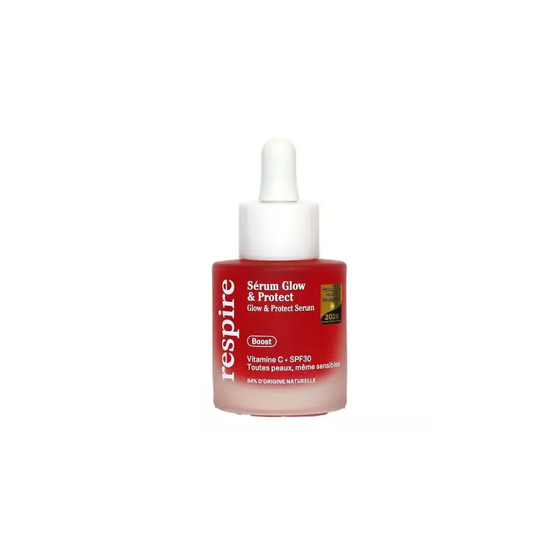Sérum Glow & Protect SPF30 Respire - Éclat & Protection UV