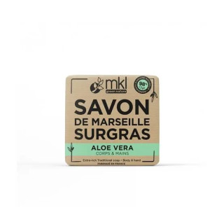 Savon de Marseille surgras à l'Aloe Vera MKL - Peaux sèches - 100g