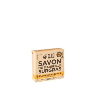 Savon de Marseille surgras fleurs d'agrumes MKL - Notes acidulées - 100g