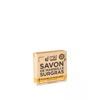 Savon de Marseille surgras fleurs d'agrumes MKL - Notes acidulées - 100g