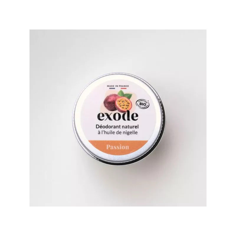 Déodorant Baume Exode Passion 10g - Naturel & Antibactérien