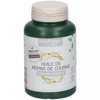 Huile de pépins de courge Nat&Form Original - Confort masculin - 200 capsules