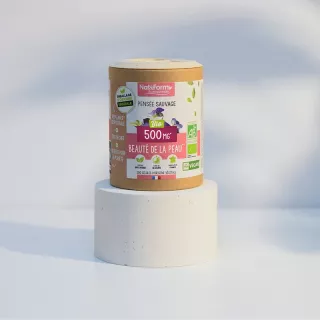 Pensée sauvage Bio Nat&Form - Beauté de la peau - 200 gélules