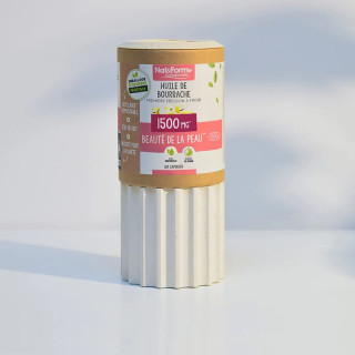 Huile de Bourrache Nat & Form - Beauté de la peau - 120 capsules