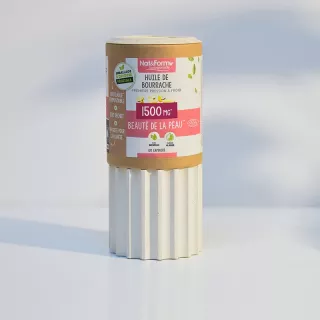 Huile de Bourrache Nat & Form - Beauté de la peau - 120 capsules