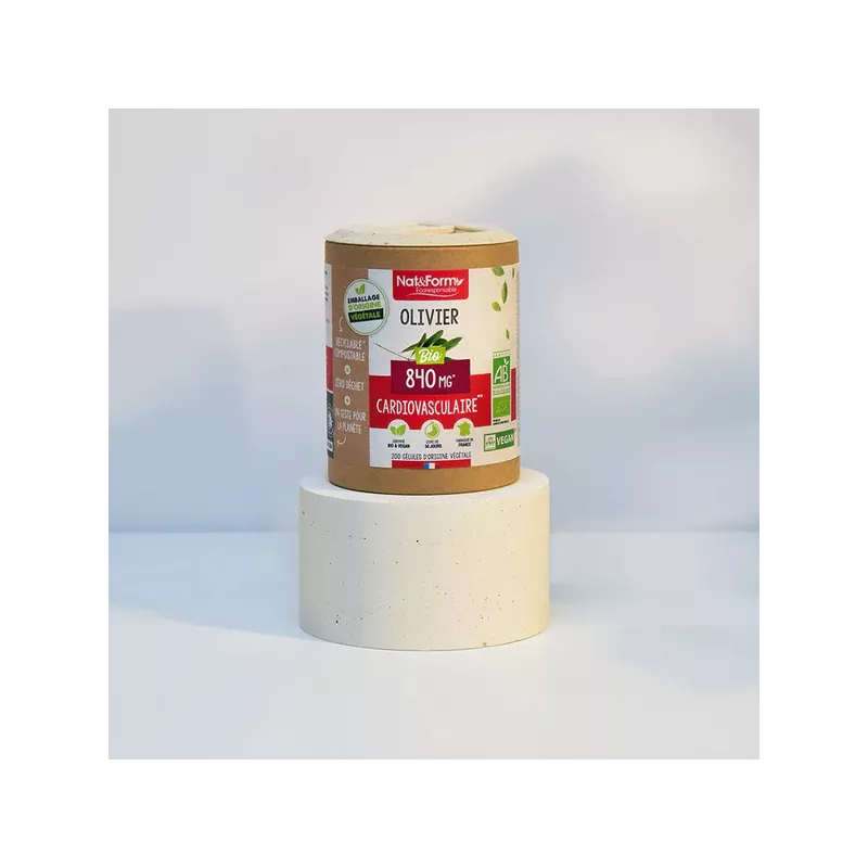 Olivier Bio Nat&Form - Cardiovasculaire - 200 gélules