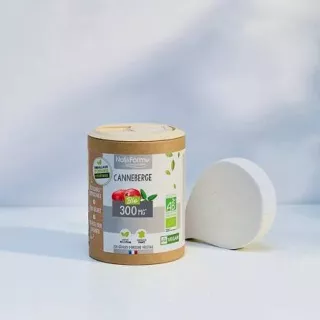 Canneberge Bio Nat&Form - Confort urinaire chez la femme - 200 gélules