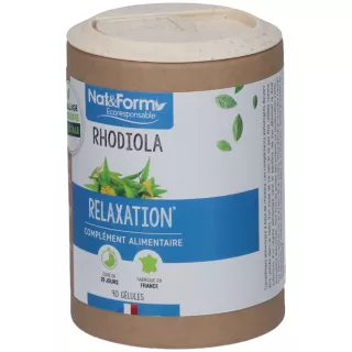 Rhodiola Bio Nat&Form - Stress et détente - 90 gélules