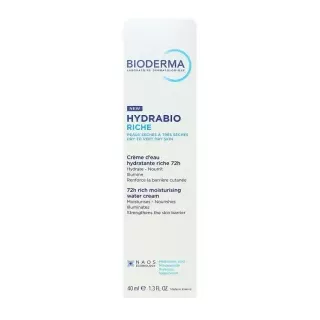 Soin hydratant texture riche Hydrabio Crème Bioderma - Peaux sèches à très sèches - 50ml