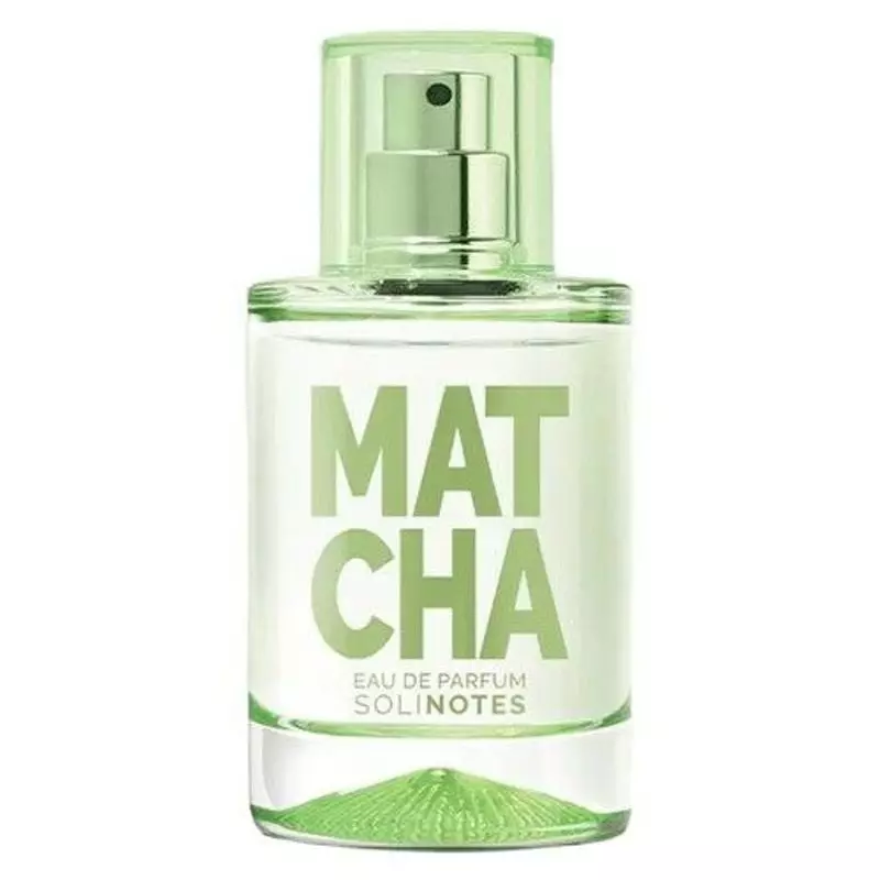 Flacon et boîte du parfum Solinotes Thé Matcha 1985892, vue en angle