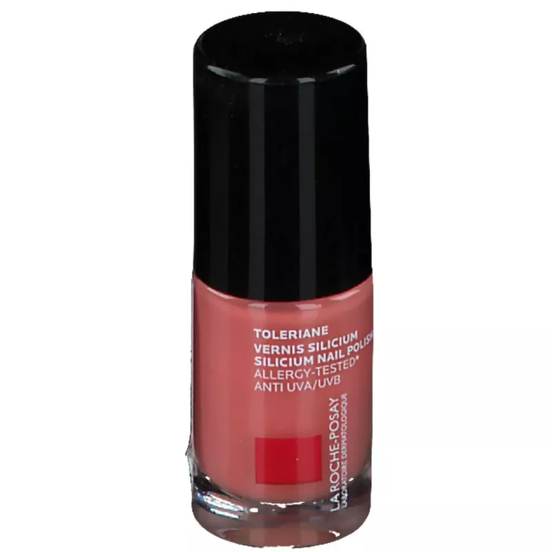 Tolériane Vernis Silicium Pêche : Ongles Solides & UV Protection