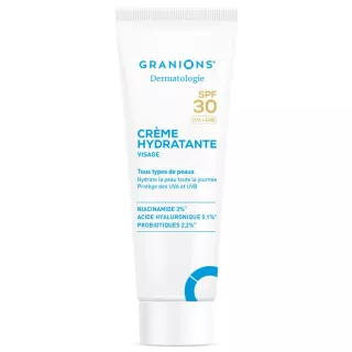 Crème hydratante SPF30 Granions - Éclat de la peau – 40ml
